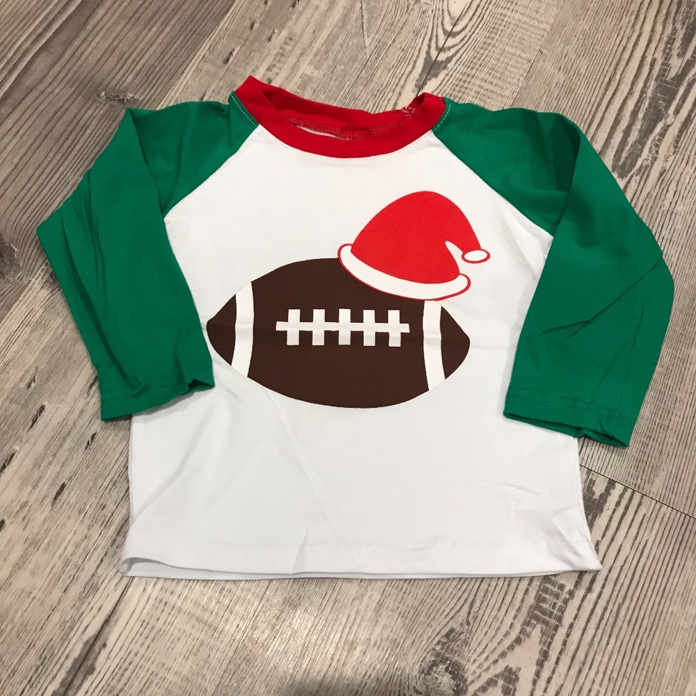 NEW Festive Football Long-Sleeve Tee